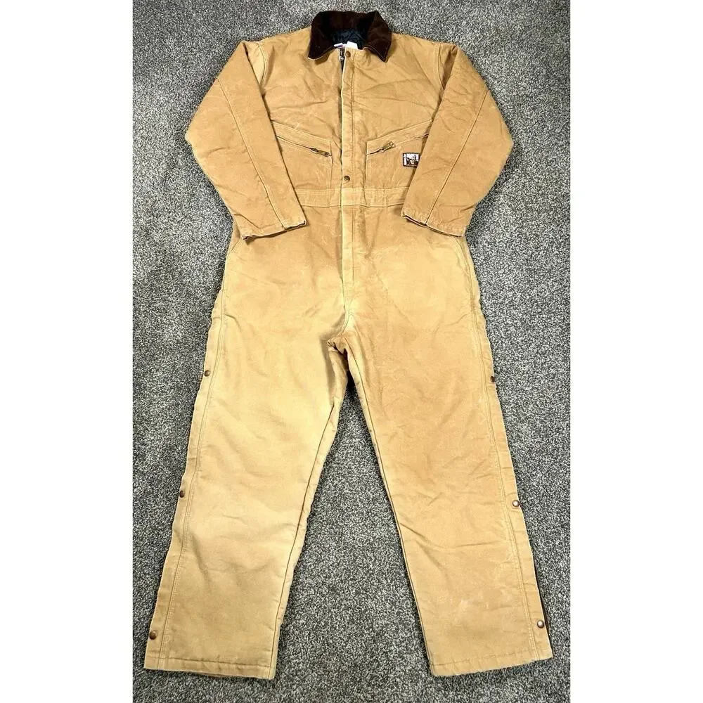 Vintage United Garment Workers America Coveralls Men's Large Made In USA - Picture 1 of 16